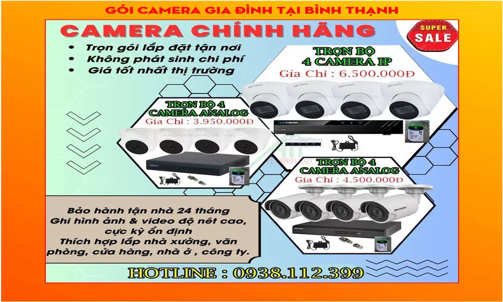 Lắp Đặt Camera Giám Sát Tại Quan Binh Thanh
