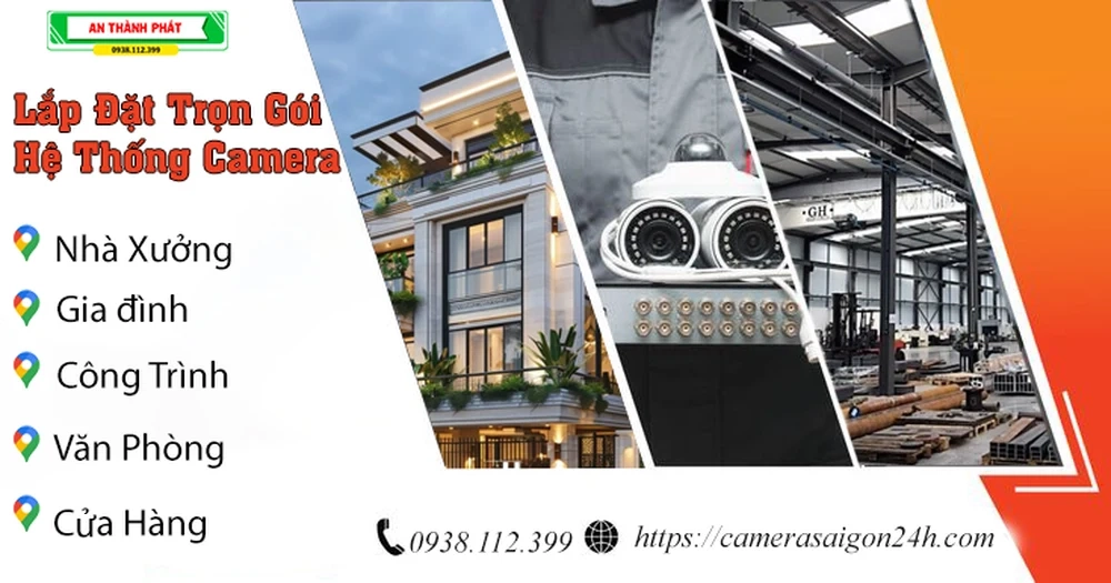 lắp đặt trọn gói hệ thống camera 