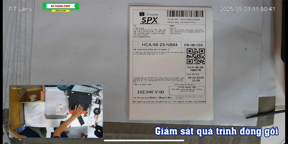 Giải Pháp Quản Lý Đóng Gói Bằng Camera