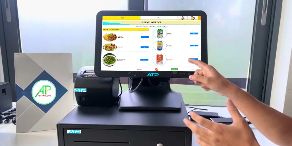 Máy Order Món Ăn
