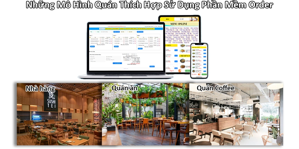 Phần Mềm Order Cho Quán Ăn