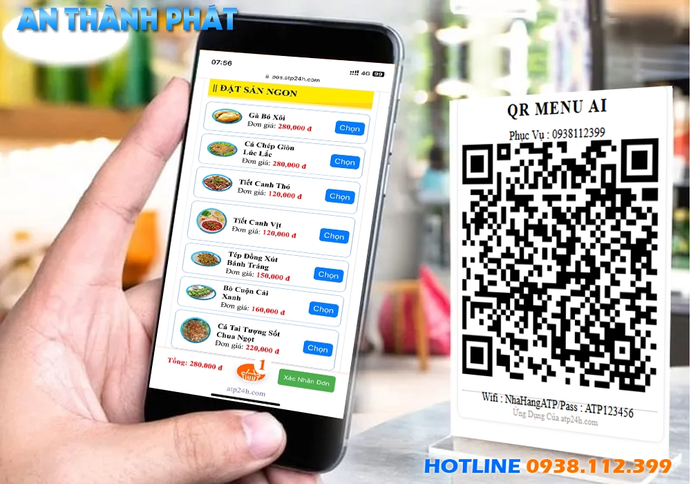 Phần Mềm Order Cho Quán Ăn