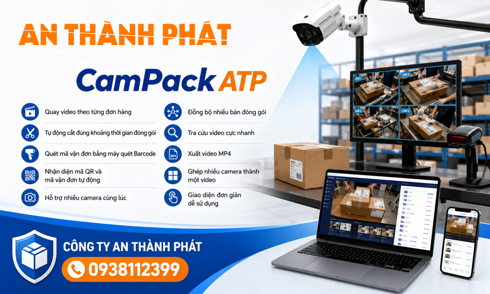 Phần Mềm Quay Video Đóng Gói Hàng Hóa CamPack ATP