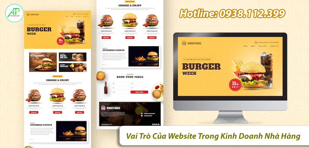 Website Cho Nhà Hàng