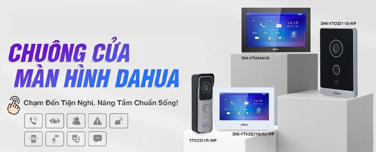 Thiết Bị Chuông Cửa Màn Hình Dahua Giá Rẻ