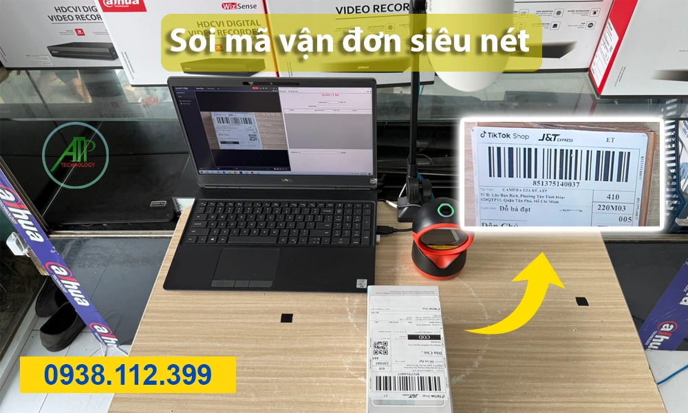 Mẫu Camera Xem Mã Vận Đơn