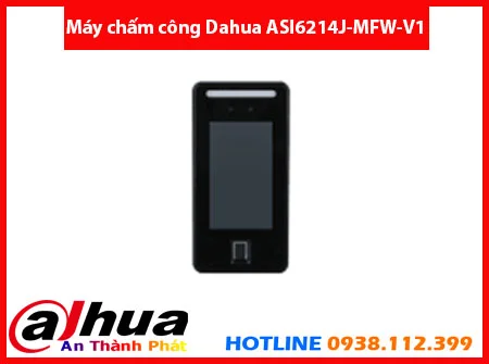 Máy chấm công , thiết bị điện tử ,  DHI-ASI6214J-MFW-V1,Máy chấm công Dahua DHI-ASI6214J-MFW-V1